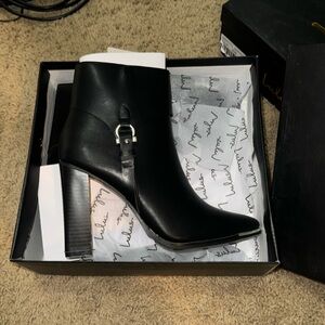 NWOT Lulu’s Black Booties